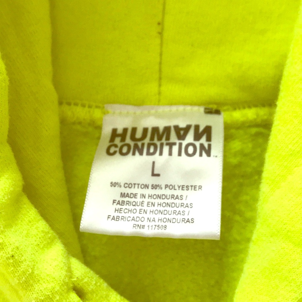 Human Condition Worldwide Tour Hoodie
